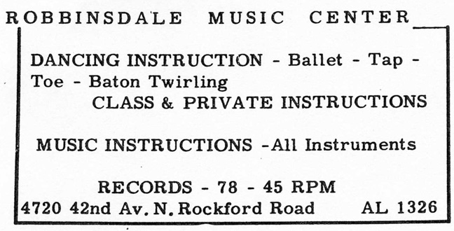 RobbinsdaleMusicCtr1951web