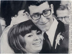 Gary Lewis and new wife March 11 1967