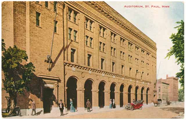 Old Arenas on X: Minneapolis Auditorium, 1940s. This arena hosted